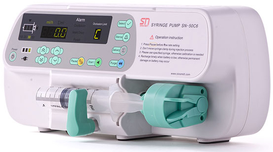 SN-50C6 single channel syringe pump