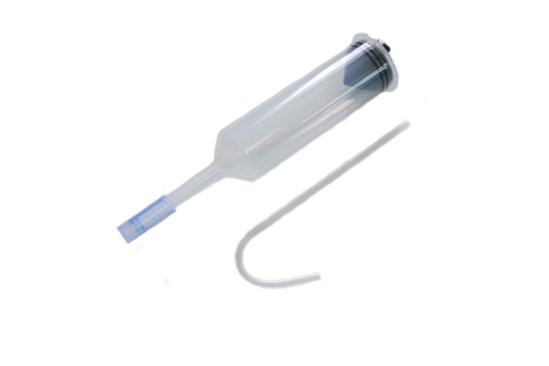 contrast injector syringe
